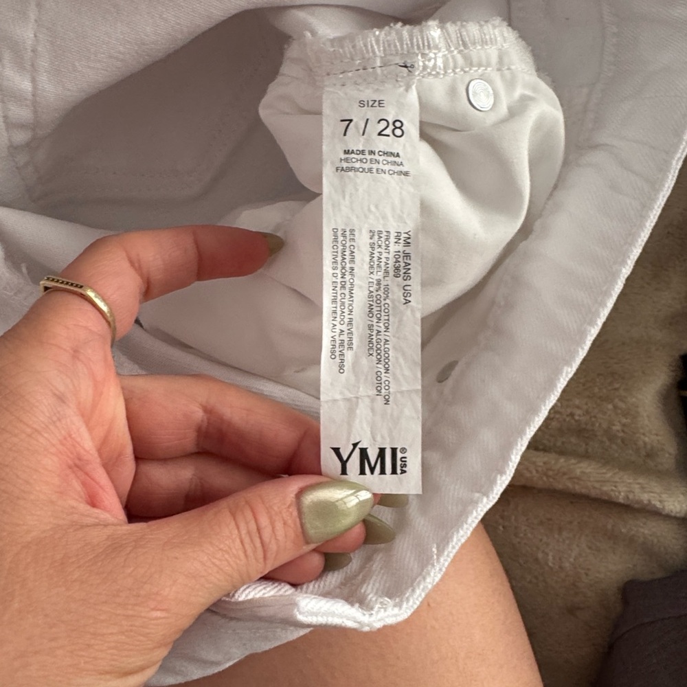 YMI White High-Rise Skort - Picture 5 of 5